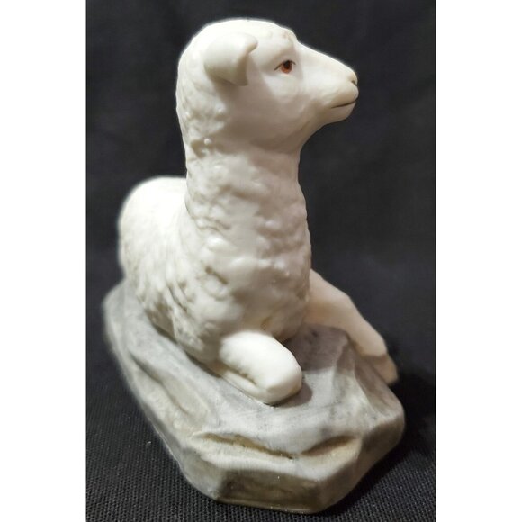 Homco #5115 CAMEL with Saddle & LAMB FIGURINES Christmas Nativity animal figures - Picture 3 of 9